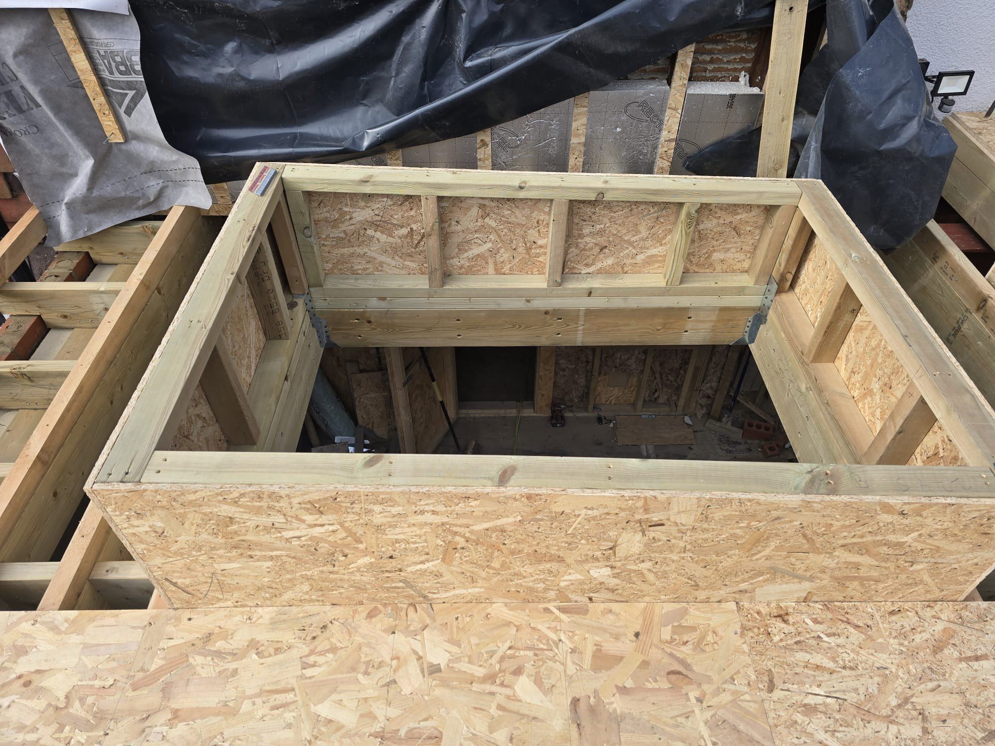 Roof lantern upstands